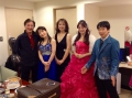 STBのLast Classic Live
俳優の田村亮さんが駆けつけてくれました。
ピアノの三舩優子ちゃん、ソプラノの鈴木慶江ちゃん
オンドマルトノの原田節さんと。